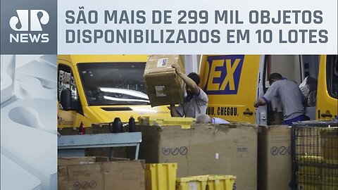 Correios realizam venda de itens não procurados nesta quarta-feira (15)