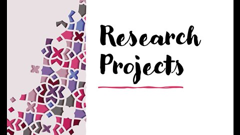 Research Projects - Training Overview