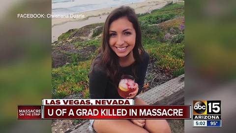 University of Arizona grad killed in Las Vegas massacre