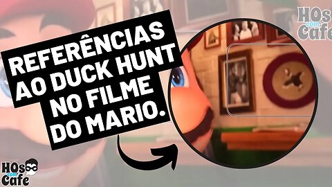 Referências ao Duck Hunt no filme do Mario