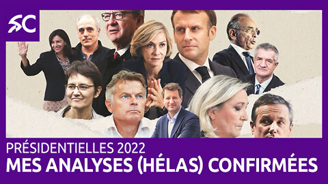 Présidentielles 2022: mes analyses (hélas) confirmées