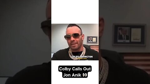 Colby Covington Calls Out Jon Anik 👀