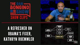 A Refresher On Obama's Fixer, Kathryn Ruemmler - Dan Bongino Show Clips