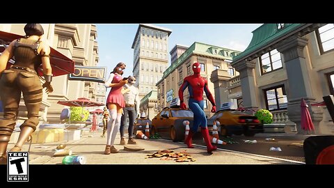 Fortnite Spiderman Trailer