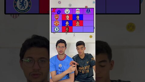 Footy Tic-tac-toe (Premier League)#premierleague #tictactoe #football #manchestercity #liverpool