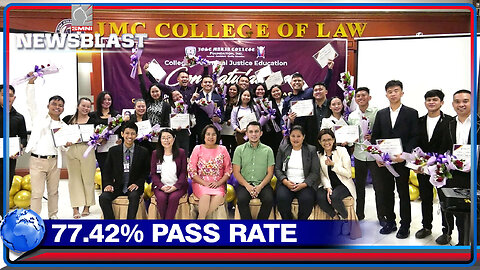 Jose Maria College Foundation Inc., nagtala ng 77.42% pass rate sa Criminologist Licensure Exam