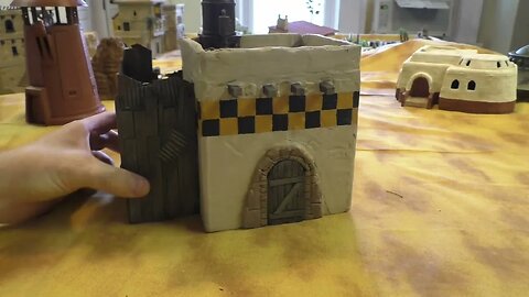 Desert Buildings for 28mm Wargames