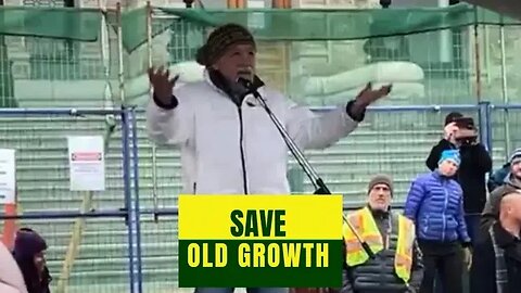 David Suzuki Speech At Save Old Growth Protest