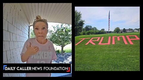 Neighbor Gets PISSED At This Guy's Giant Trump Sign