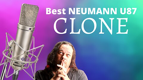 HANDS DOWN THE BEST NEUMANN U87 CLONE