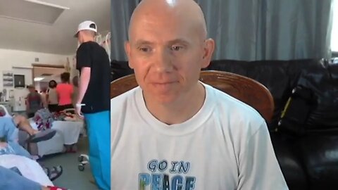 The Chosen cast visits a young man battling cancer to cheer him up and to bring him hope