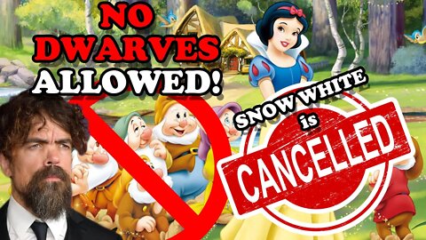 Peter Dinklage CANCELS Snow White and the Seven Dwarfs! No Dwarves Allowed in Fantasy!