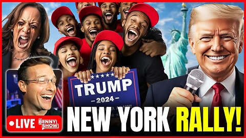 🚨Trump Speaking LIVE Right NOW At FIRST RALLY Since Assassination Attempt | THOUSANDS in New York!