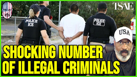 SHOCKING NUMBER OF ILLEGAL CRIMINALS IN U.S.