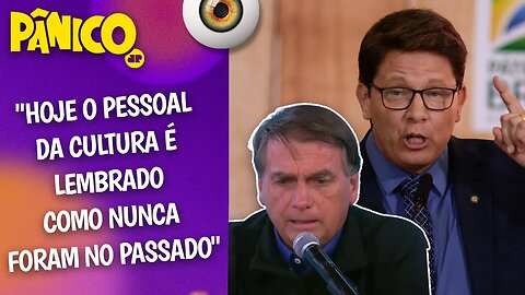 ESPETACULARIZAÇÃO DA LEI ROUANET FOI O QUE DEIXOU O SETOR DA CULTURA NUMA FRIAS? Bolsonaro comenta