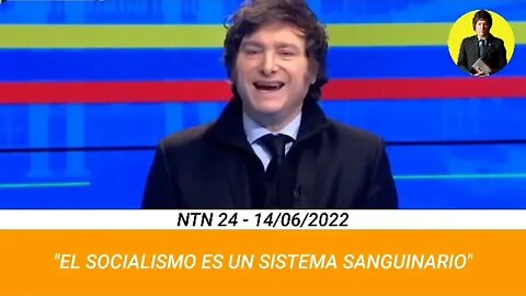 JAVIER MILEI EN LA TV COLOMBIANA