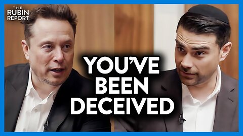 Elon Musk Tells Ben Shapiro the Simple Trick That Deceives Millions of Us