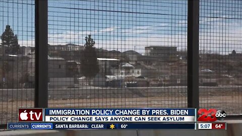 Immigration policy change by President Biden, says anyone can seek asylum