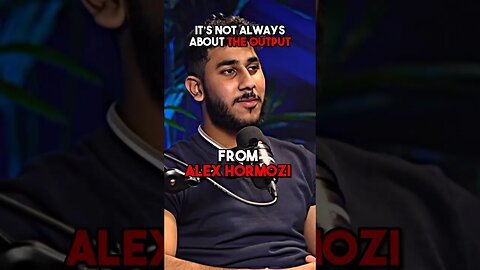 Ahmad Reveals Alex Hormozi’s Best Advice! #shorts