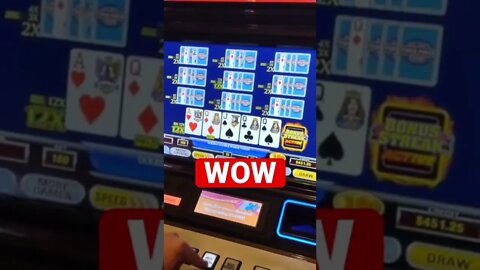 You gotta see this! #ultimateX #videopoker #lasvegas #jackpot #slots