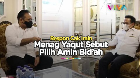 PANAS POLITIK! Menag Yaqut Sebut Pilih Amin Bid'ah, Respons Cak Imin Disorot