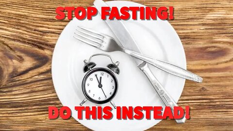 Morning Fasting is a HORRIBLE Idea - DO THIS INSTEAD!