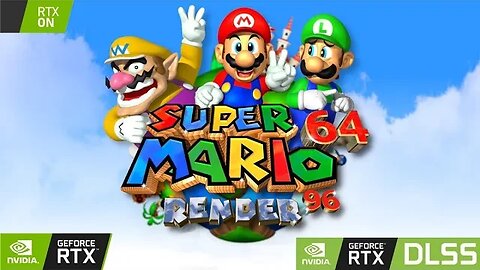 Super Mario 64 Ultra Remastered Edition com Ray Tracing e DLSS!