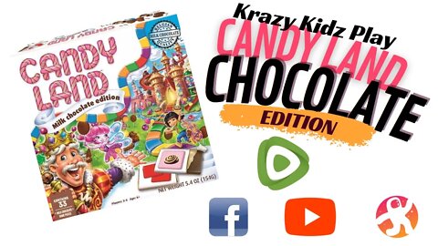 Krazy Kidz Play Candy Land: Milk Chocolate Edition | Krazy Kidz Creations