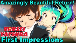 Beautiful Return of a Classic! - Urusei Yatsura 2022 First Impressions!