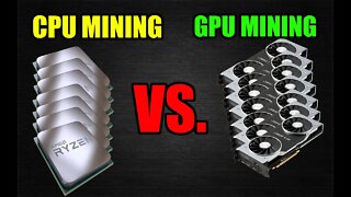 CPU vs GPU MINING | What's More Profitable?