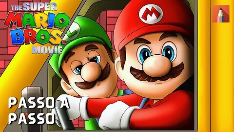 COMO desenhar o MARIO e LUIGI | PASSO A PASSO