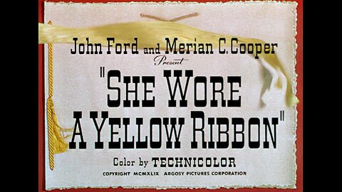 She Wore A Yellow Ribbon (1949)