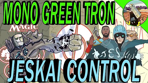 Mono Green Tron VS Jeskai Control｜Jace, Teferi, and Ragavan! ｜Magic The Gathering Online Modern League Match