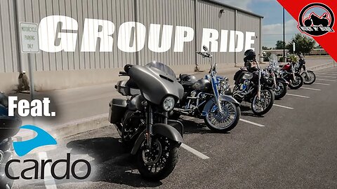 Group Ride WITH CARDO AUDIO! - Coopers BBQ New Braunfels Texas