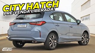 NOVO HONDA CITY HATCH 1.5 FLEX 2022 VAI SER MELHOR QUE VW POLO E CHEVROLET ONIX? PRÉ-VENDA LIBERADA!