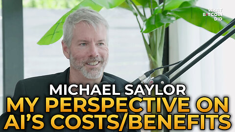 Michael Saylor - My Perspective on AI's Costs and Benefits