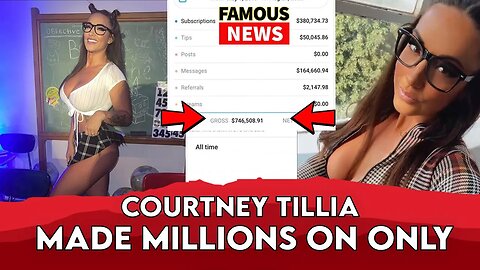 Courtney Tillia Former Teacher Made Millions on Only Fans Famous News