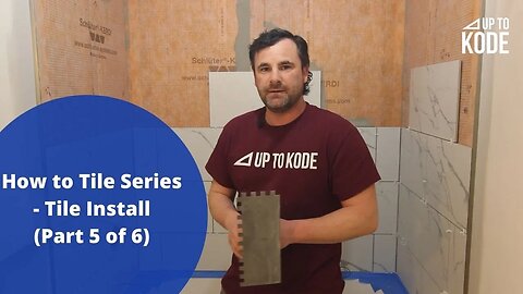 How To Install Tile - Tiles Series 5/6