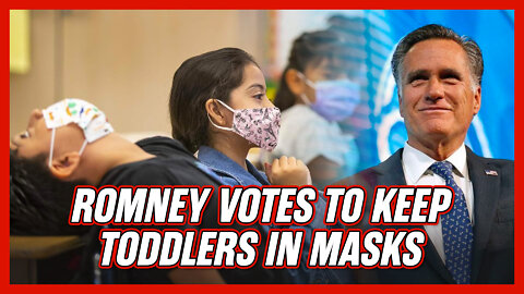 Mitt Romney votes with Dems to keep Head Start toddlers in masks