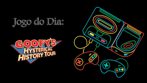 Goofy's Hysterical History Tour - Sega Genesis - Mega Drive - Retro games