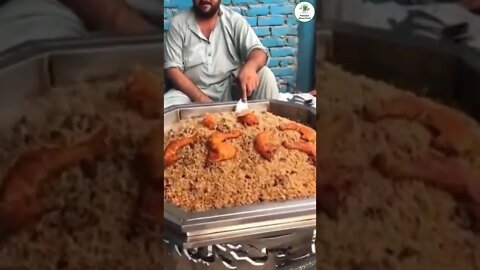 Famous Pakistani Street Food | Yummy Spicy Chicken Thigh Rice #shorts #streetfood