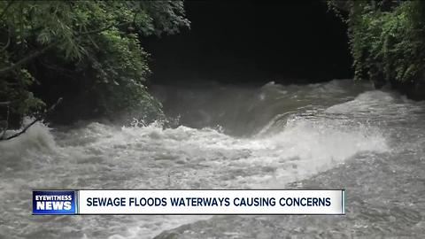 Sewage concerns follow flooding of Scajaquada Creek