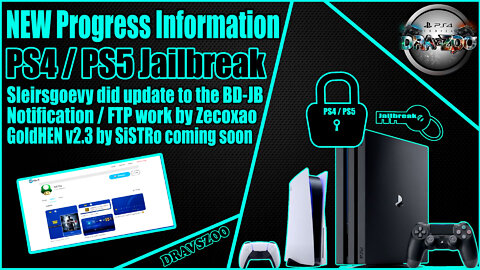 NEW Progress Information PS4/PS5 Jailbreak | NEW GoldHEN 2.3 Coming Soon | PS4 9.03/9.04 | PS5 4.03