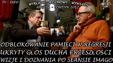 ODBLOKOWANIE PAMIĘCI W REGRESJI UKRYTY GŁOS DUCHA PRZESZŁOŚCI WIZJE I DOZNANIA PO SEANSIE IMAGOTERAPII.