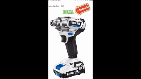 NEW GEN 2 HART Impact Driver Kit ROLLBACK Deal At WalMart!