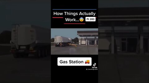 How gas stations actually work #cars #shorts #cleancar #supercars #lowrider #funny