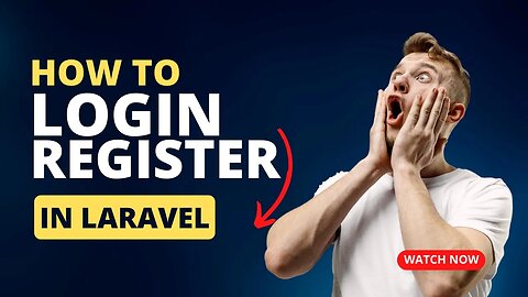 Build a Stunning Login and Registration System with Laravel Breeze | Step-by-Step Tutorial | ⬇⬇⬇⬇⬇