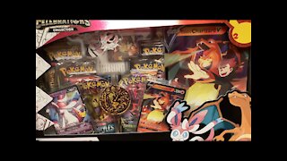 Pokemon CELEBRATIONS Opening GameStop Exclusive CHARIZARD AND SYLVEON BOX