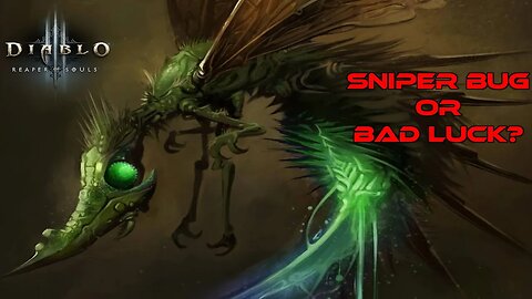 Sniper Bug or Bad Luck? | Diablo 3 | Shorts