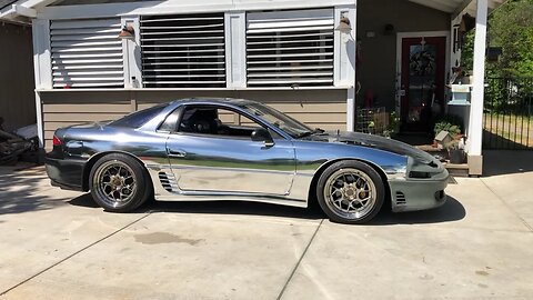 3000GT VR4 Bosozoku Style Part 1! $450 Chinese Chrome Wrap Is It Worth It?